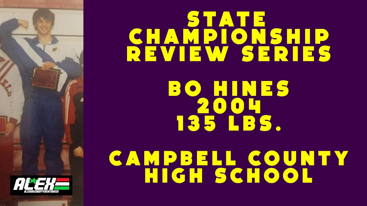 State Wrestling Championship match review w/ Bo Hines (Campbell County; 2004 135 lbs.)