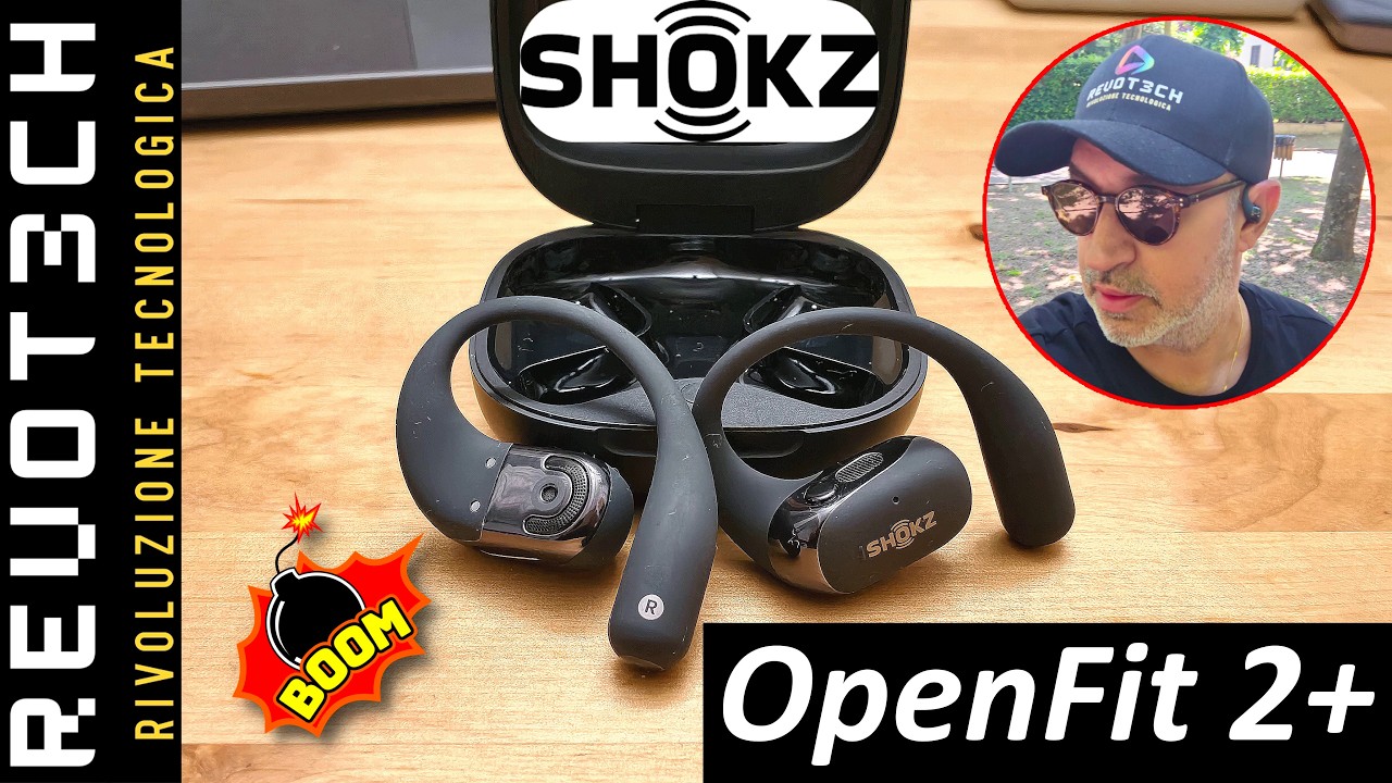 SHOKZ OpenFit 2+ Cuffie Open-Ear e Dolby Audio. STREPITOSE!! - Review