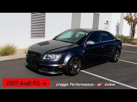 Is a 2007 Audi RS4 With 140K+ Miles a Good Idea? SCR Used Car Review and Test Drive!