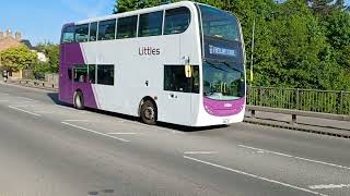 LITTLES BUS ROUTE 555 PASSING 231 DERBY RD - ADL Enviro400 D24 - D24LTL