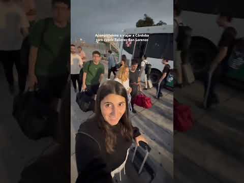 Hemos llegado a Córdoba para cubrir Talleres vs San Lorenzo #sanlorenzo #talleres #talleresdecordoba