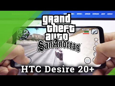 The gameplay of GTA San Andreas on HTC Desire 20+ – Efficiency Test