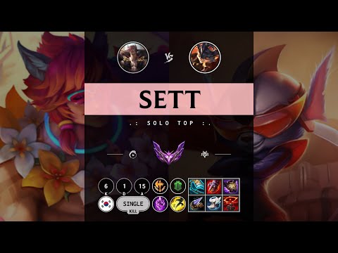 Sett Top vs Rumble - KR Master Patch 14.11