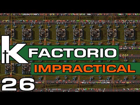 Factorio 0.17 | Impractical Ep 26 | Blue Science Sushi | Let's Play Factorio