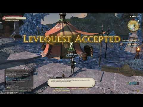 FFXIV ARR : Lv45 Leves of Saint Coinach's Find - Walkthrough