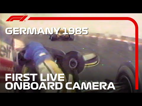 The First Onboard Camera In A Formula 1 Race | 1985 German Grand Prix