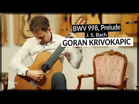Goran Krivokapic plays Prelude from BWV 998 by J. S. Bach on Classical Guitar