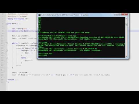 C++ Programming [10] - File Input (Reading Text Files)
