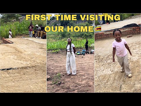 KIM’S FIRST TIME VISITING OUR HOUSE IN ZIM🏡🇿🇼
