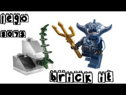 Vidéo LEGO Atlantis 8073 : Le Guerrier Manta