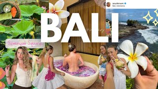 Travel vlog - BALI VLOG | Ubud, Seminyak, & Nusa Dua! Temples, monkeys, beaches, beauty treatments, palm readings!