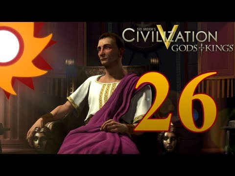 Civilization V Gods and Kings as Rome - Episode 26 ...Nuclear Destruction...