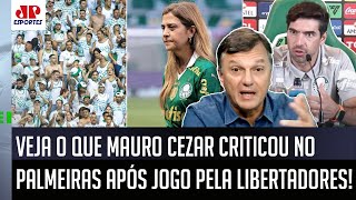 ‘O Abel falou com propriedade sobre isso: é uma vergonha o…’; Mauro Cezar fala do Palmeiras