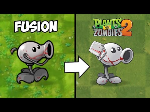I turn PvZ Fusion Plants to PvZ 2