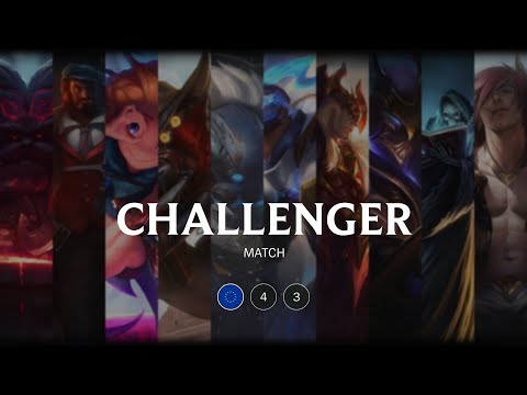 EUW Challenger match 43 - 7180 LP 97 kills
