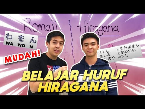 MUDAH! BELAJAR HURUF HIRAGANA LENGKAP! Belajar Bahasa Jepang 1