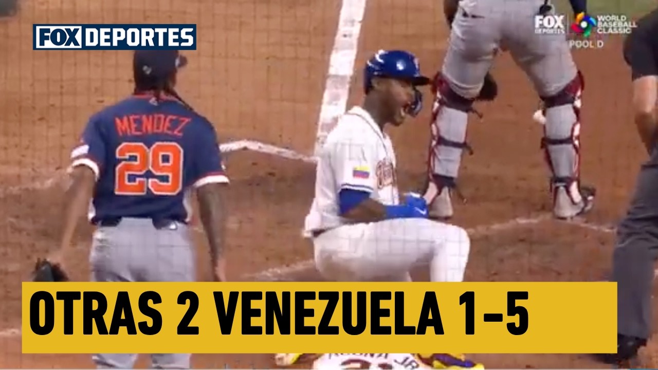 ⚾🇻🇪 DOS CARRERAS DE VENEZUELA | Países Bajos 1-5 Venezuela | World Baseball Classic 2026