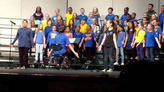 Martin Walker Honor Choir sings "Believe" by Cher