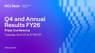 HCLTech Q4 FY26 Results Press Conference | #HCLTechQ4