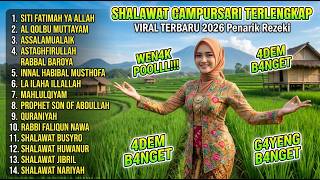 Download lagu SHOLAWAT SITI FATIMAH YA ALLAH 🌙 CAMPURSARI MERDU PALING ADEM DI HATI 2026 mp3