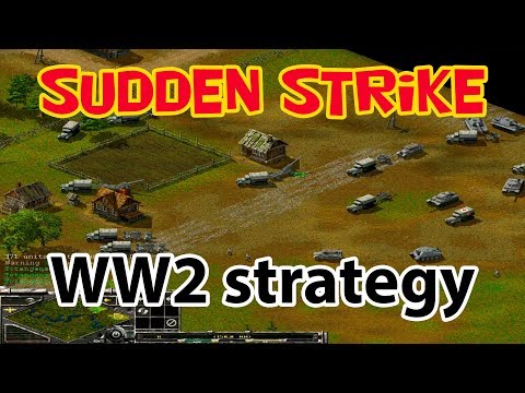 WW2 strategy Sudden Strike forever multiplayer 2 vs 2. No commentary