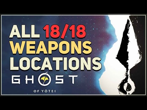 All Weapon Locations Ghost of Yotei