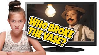 WHO BROKE THE VASE??? IT WASN'T ME! Kids React to The Case of the Missing Vase! Top 10 Countdown #3