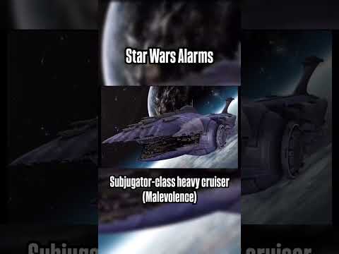 Star Wars alarm sounds on different ships!