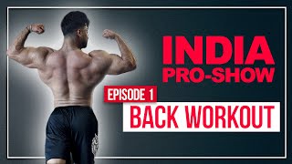 PREP SERIES EP 1  Full Back Workout Explained