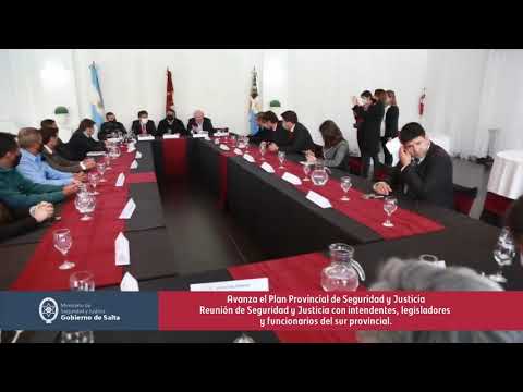 Con un enfoque multidisciplinario avanza el Plan Provincial de Seguridad y Justicia