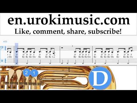 Tuba lessons Nicky Jam ft. Will Smith - Live It Up Sheet Music Tutorial um-ih352