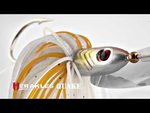 Colmic Spinnerbait Quake 17.5g Chartreuse/White