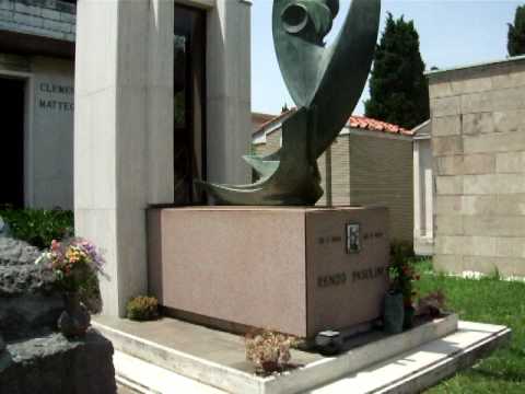 Grave from Renzo Pasolini at Rimini "Cimitero Monumentale"