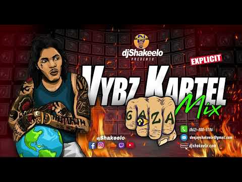 “Best of Vybz Kartel” 🇯🇲👑🔥 Gaza Mix Solid 200+ tracks of World boss (Adidja Azim Palmer) Dancehall