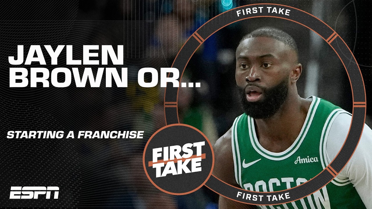 Would you rather start a franchise with Jaylen Brown or... 🤔 | First Take