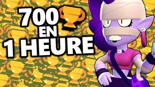 *DEFI* 1H POUR MONTER ELIZ@ 700 TROPHEES SUR BRAWL STARS !!