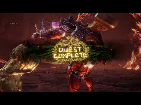 Monster Hunter World: Iceborne: Alatreon (Fire) Solo [LS]: Alatreon + Safi Mixset in Description