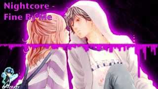 Download lagu Nightcore - Fine By Me mp3