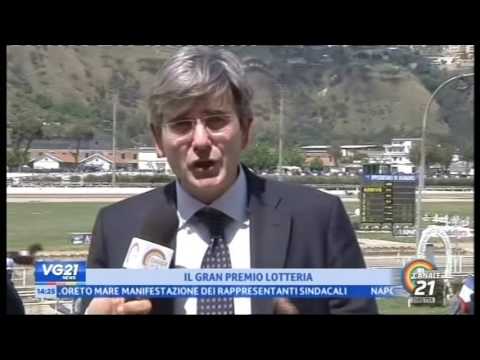 Agnano trotto, il Lotteria in diretta nel VG21 (Canale 21 1 maggio 2017)