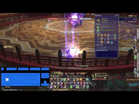 FFXIV HC Solo - (BRD) HoH Floor 10 Boss (Clear) - 4.35 - Angelus Demonus