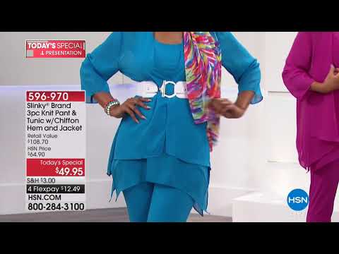 HSN | Slinky Brand Fashions Anniversary 05.11.2018 - 10 PM