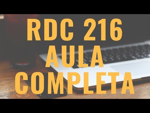 RDC 216 - Segurança dos Alimentos