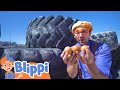 Blippi Visits Dig This Las Vegas And Learns Verbs Kids Educational Videos Moonbug Play And Learn