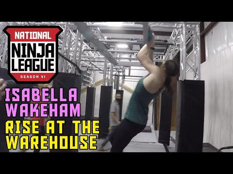 Isabella Wakeham 1st Place RISE at the Warehouse | National Ninja League Season 6