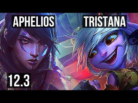 APHELIOS & Nautilus vs TRISTANA & Tahm Kench (ADC) | Rank 3 Aphelios, 7/1/9 | KR Challenger | 12.3