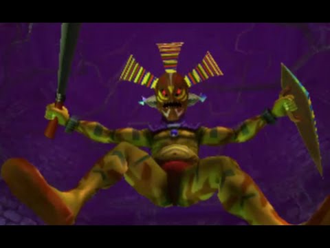 The Legend of Zelda: Majora's Mask 3D 100% Walkthrough Part 7 - Woodfall Temple (Odolwa Boss Fight)