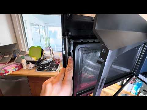 How to fix Samsung microwave door not staying closed| Samsung microwave door problem