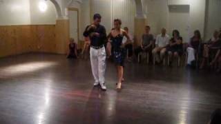 ozgur el turquito demir y marina marques en Stockholm, seweeden, july 2010, un vals de Biagi