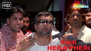 Download lagu Akshay Kumar, Paresh Rawal और Suniel Shetty मिले तोतला सेठ से | Phir Hera Pheri | Comedy Scene mp3