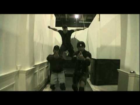 Xmen 2 (X2) night crawler fight scene (behind the scenes)